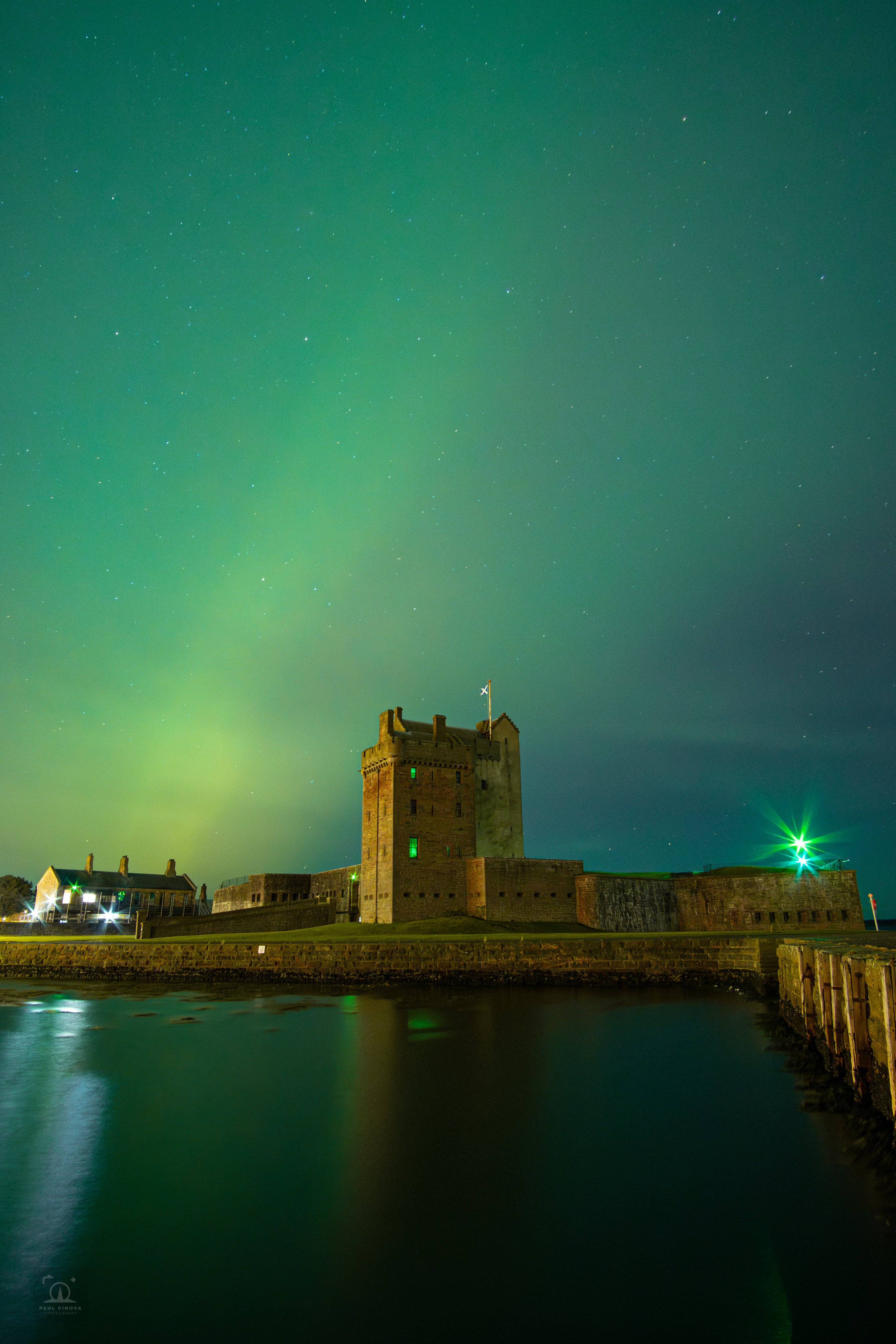 Broughty Castle Aurora