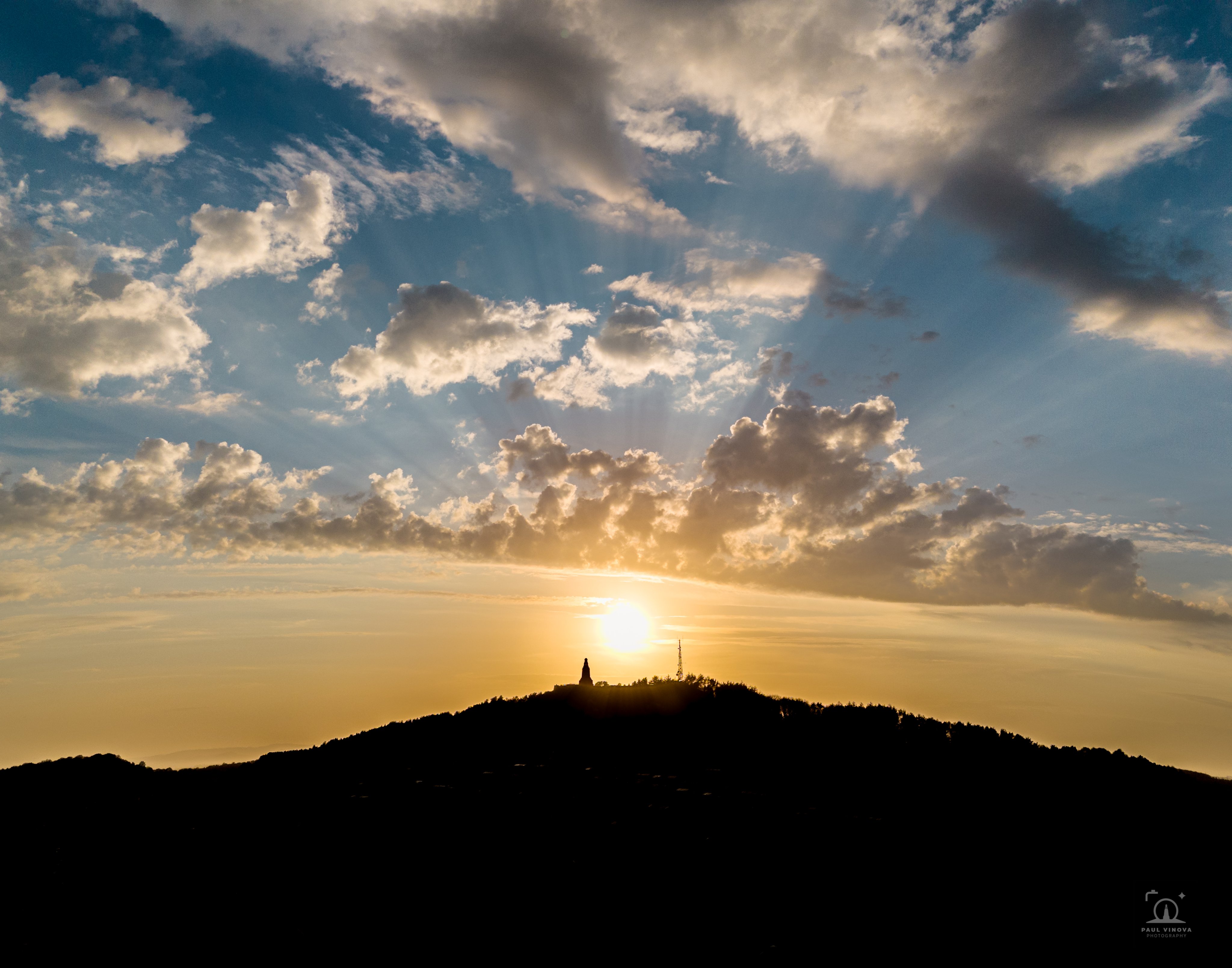 Dundee Law Sunset