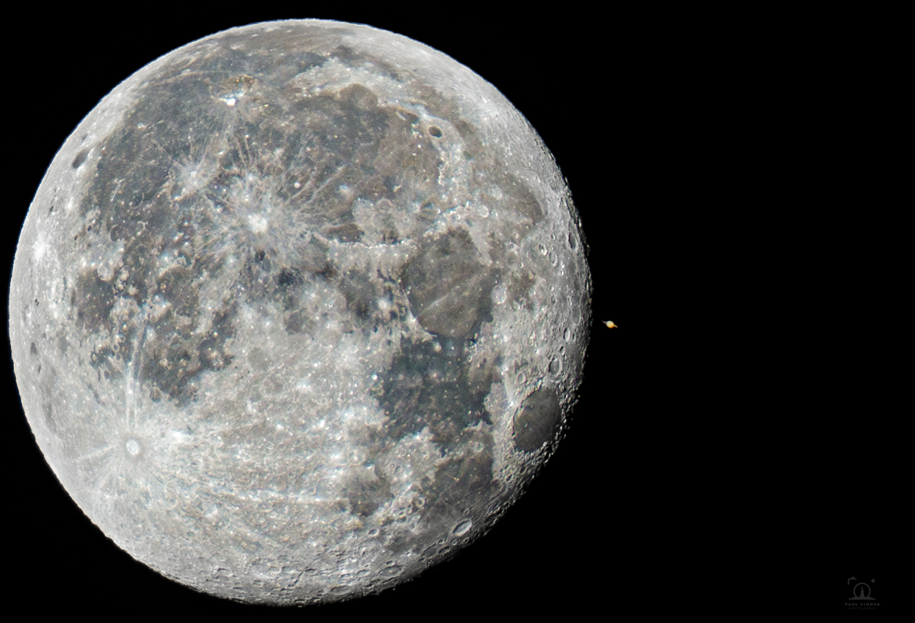 Saturn and Lunar Occultation