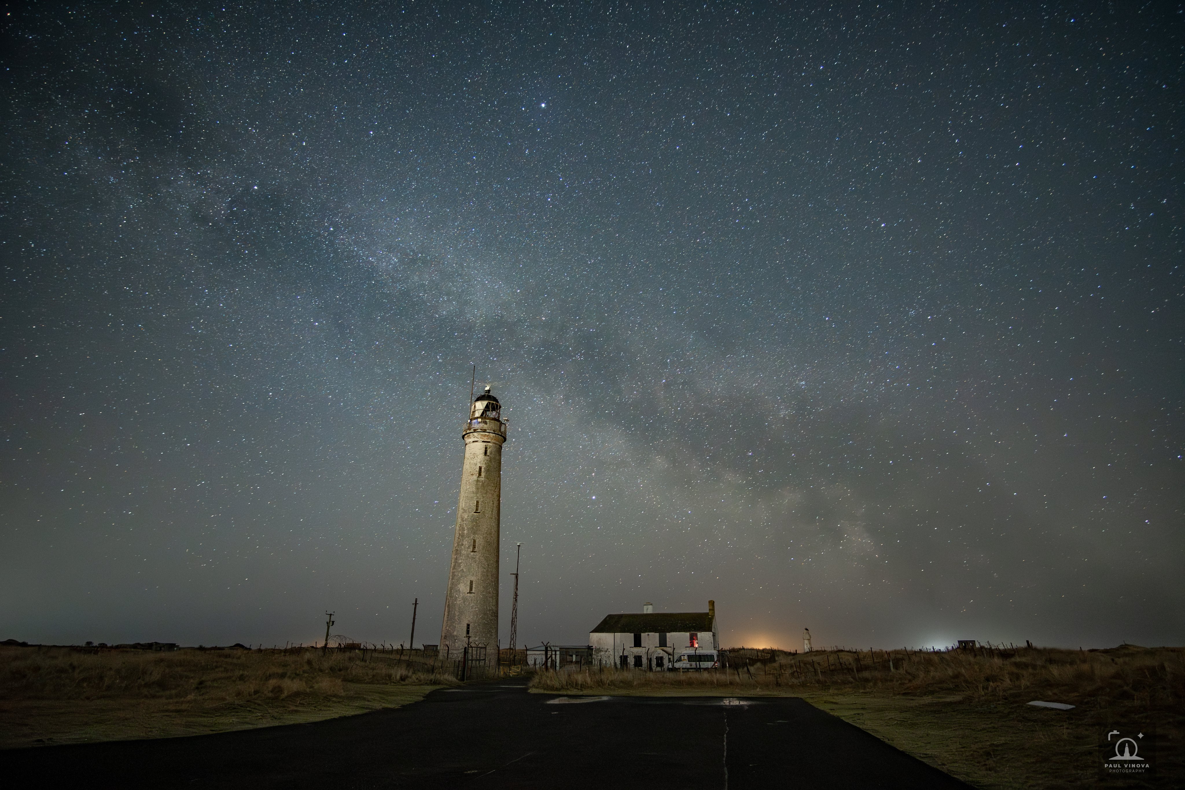 Buddoness Lighthouse Milkyway
