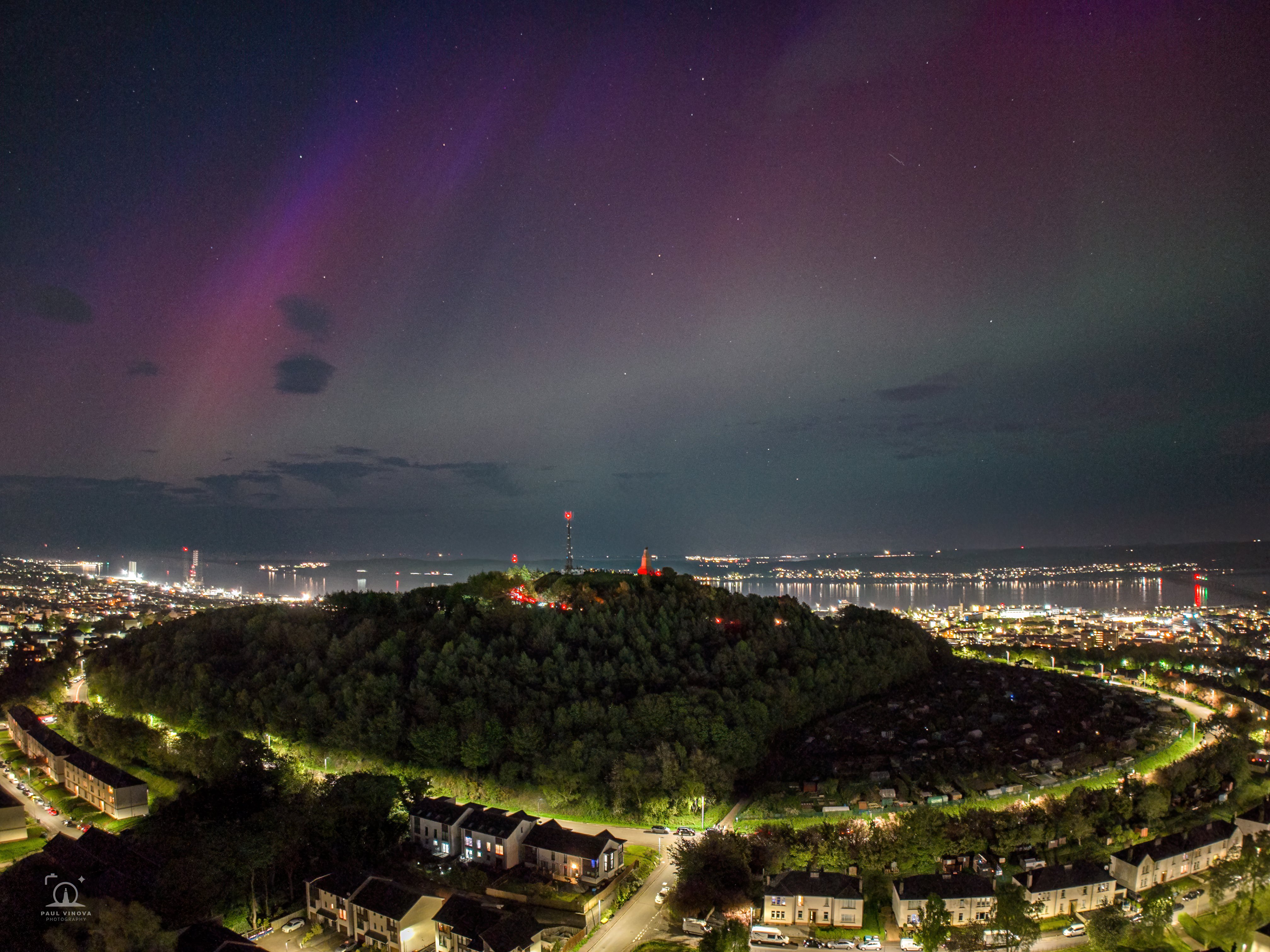 Drone Aurora Capture