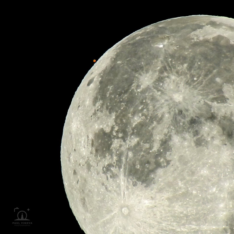 Mars and Lunar Occultation
