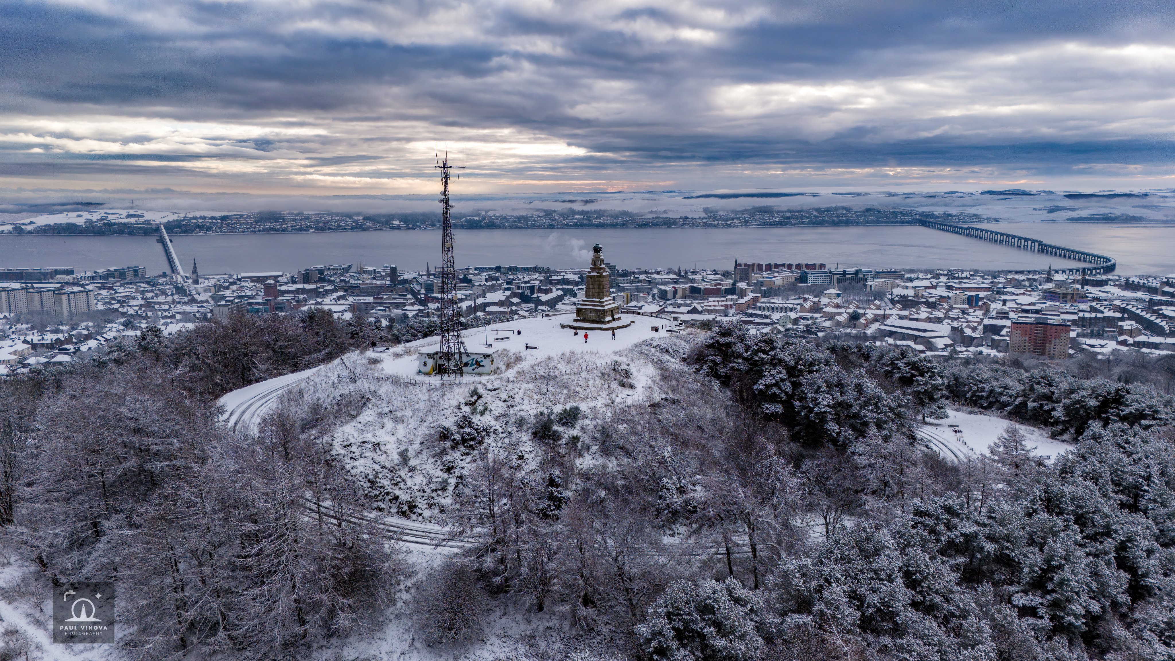 Dundee Law Snow