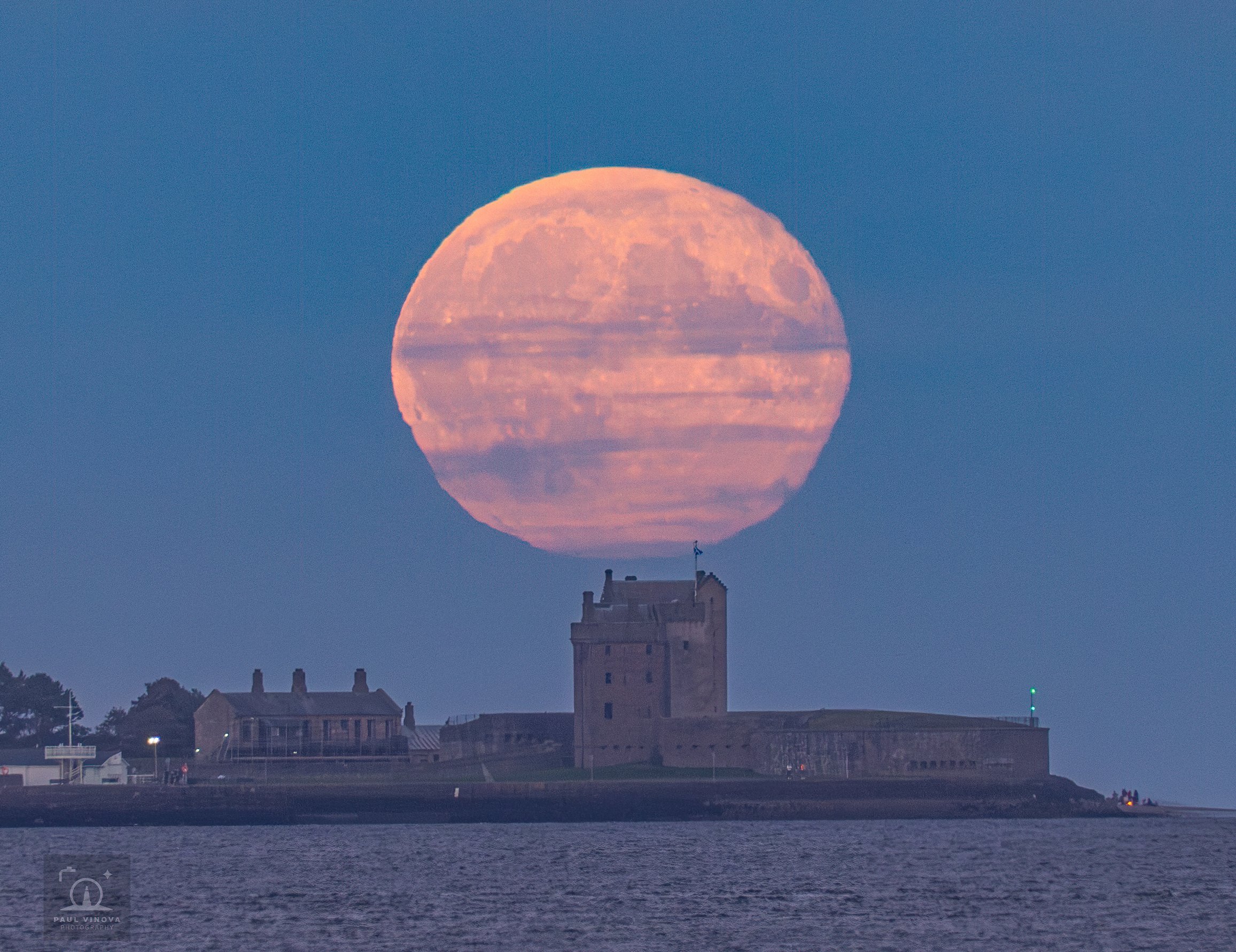 Broughty Castle Moonrise