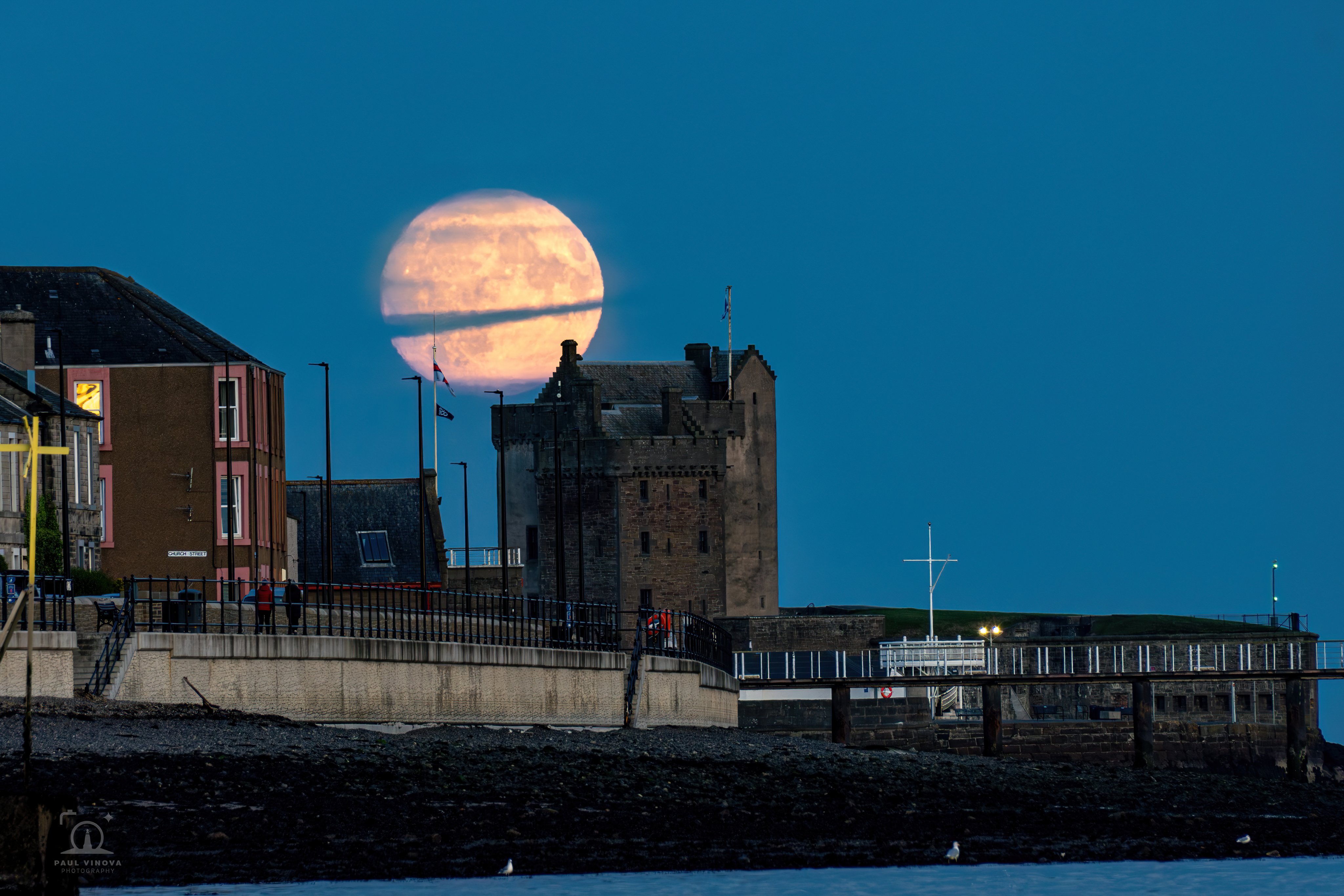 Broughty Castle Moonrise